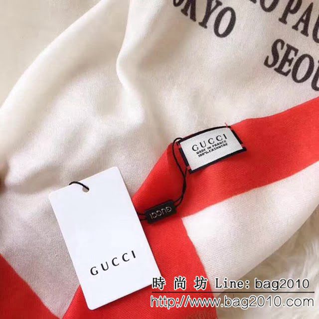 GUCCI古馳 經典字母戒指絨圍巾 可做披肩 LLWJ6132
